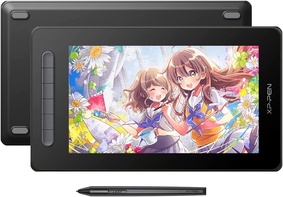 XPPen 液タブ 10インチ Androidスマホ使用可能 X3チップ搭載ペン IPS フルラミネーション 液晶ペンタブレット 4色選択可 初心者 イラスト 写真加工 ソフトウェア特典付 Android Windows MacOS対応 Artist 10セカンド (ブラック)